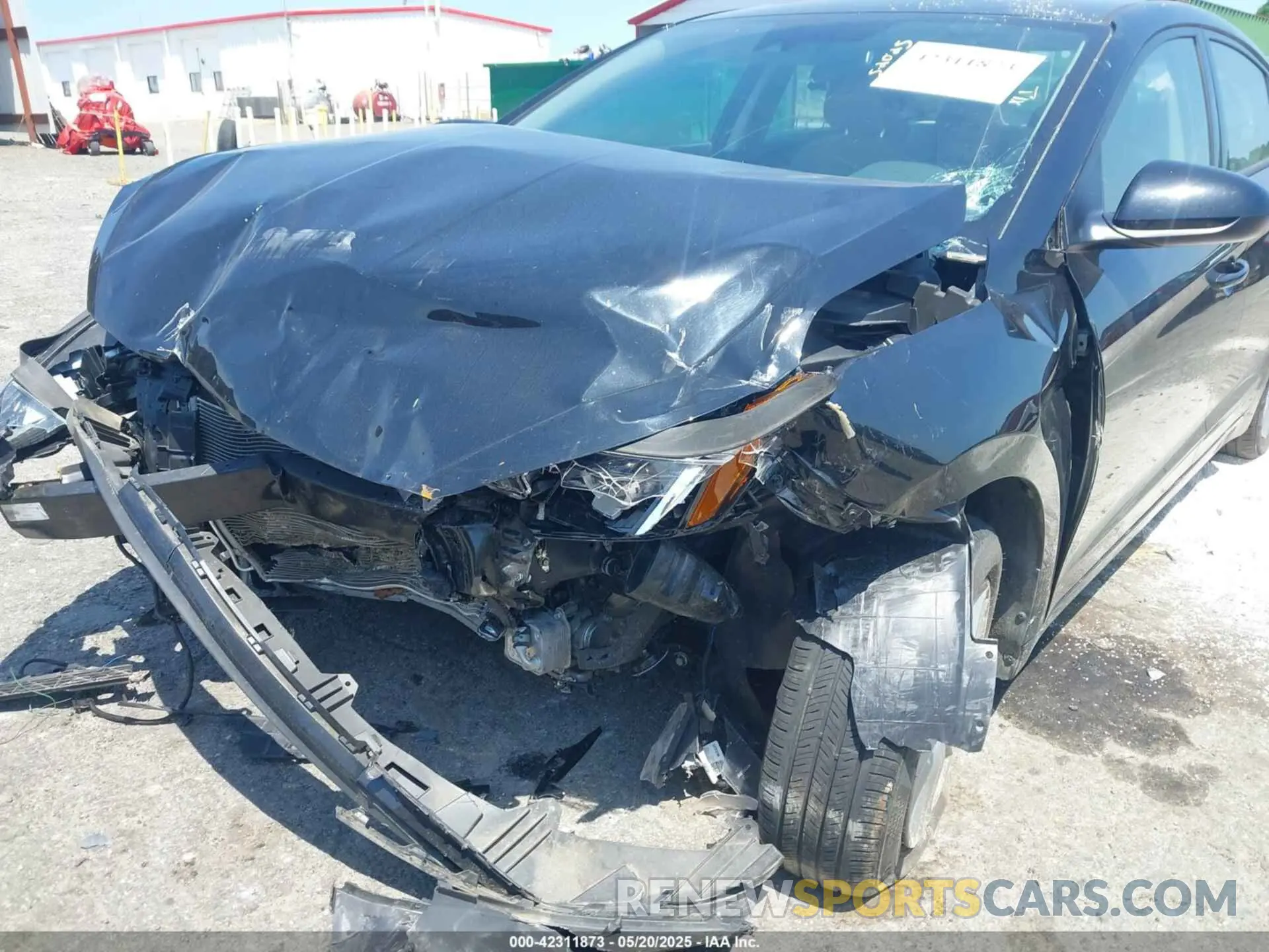 16 fotografías del automóvil dañado 5NPD84LFXLH603174 HYUNDAI ELANTRA 2020