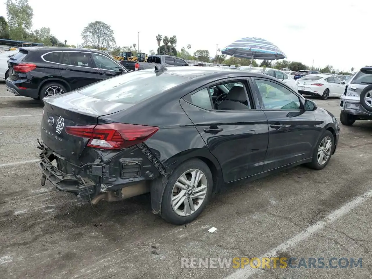 3 fotografías del automóvil dañado 5NPD84LFXLH610125 HYUNDAI ELANTRA 2020