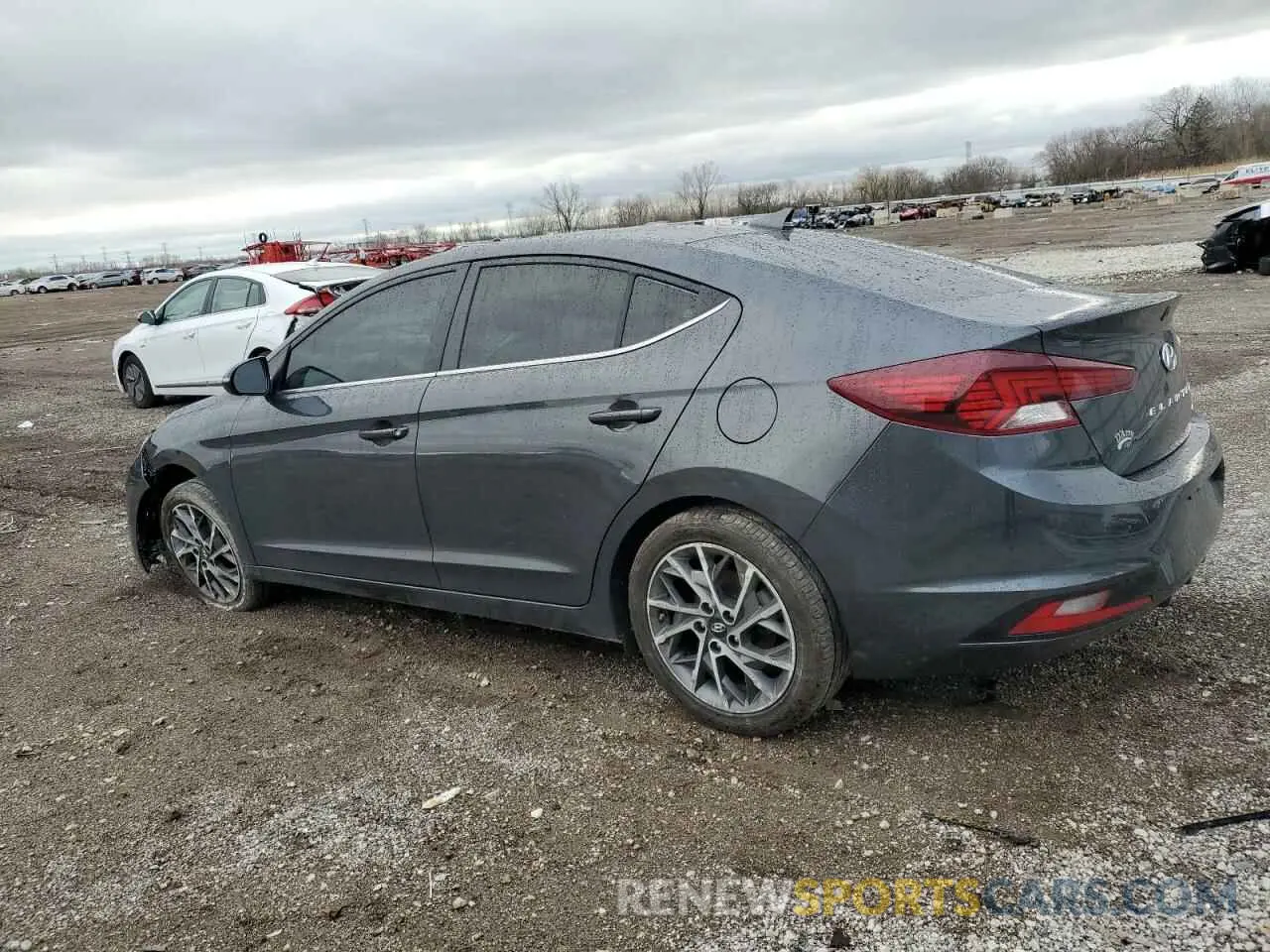 2 fotografías del automóvil dañado 5NPD84LFXLH616863 HYUNDAI ELANTRA 2020