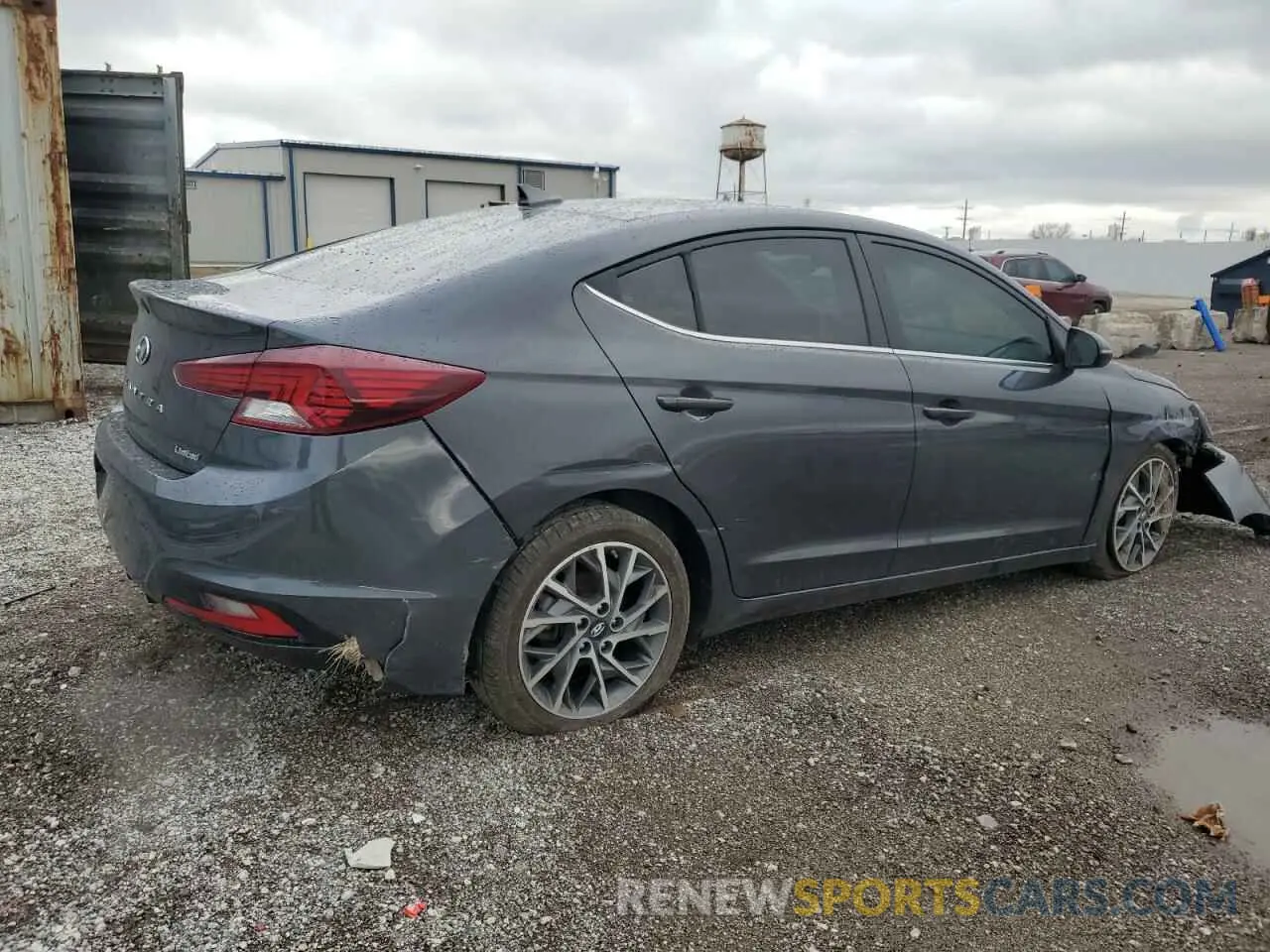3 fotografías del automóvil dañado 5NPD84LFXLH616863 HYUNDAI ELANTRA 2020