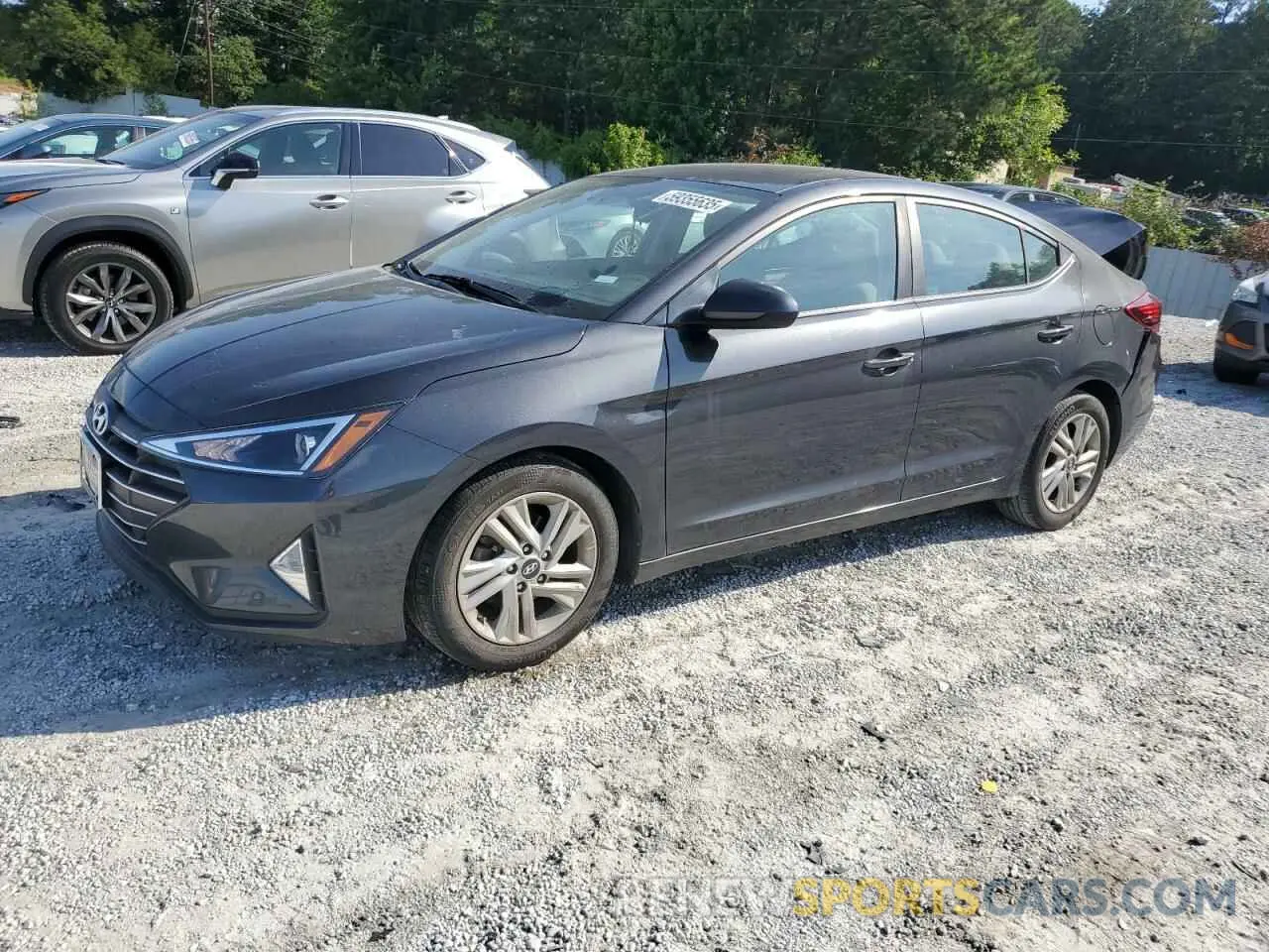 1 fotografías del automóvil dañado 5NPD84LFXLH618452 HYUNDAI ELANTRA 2020