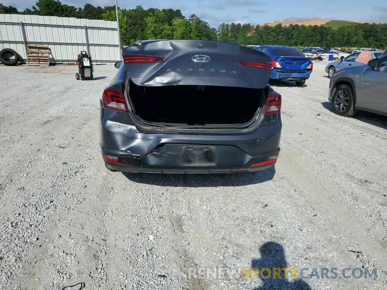 6 fotografías del automóvil dañado 5NPD84LFXLH618452 HYUNDAI ELANTRA 2020