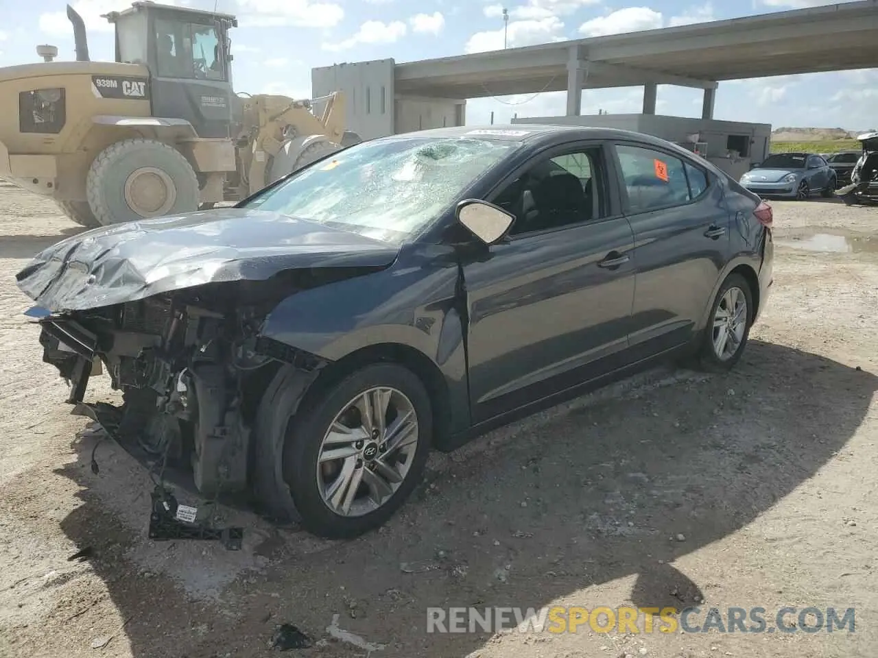 1 fotografías del automóvil dañado 5NPD84LFXLH621593 HYUNDAI ELANTRA 2020