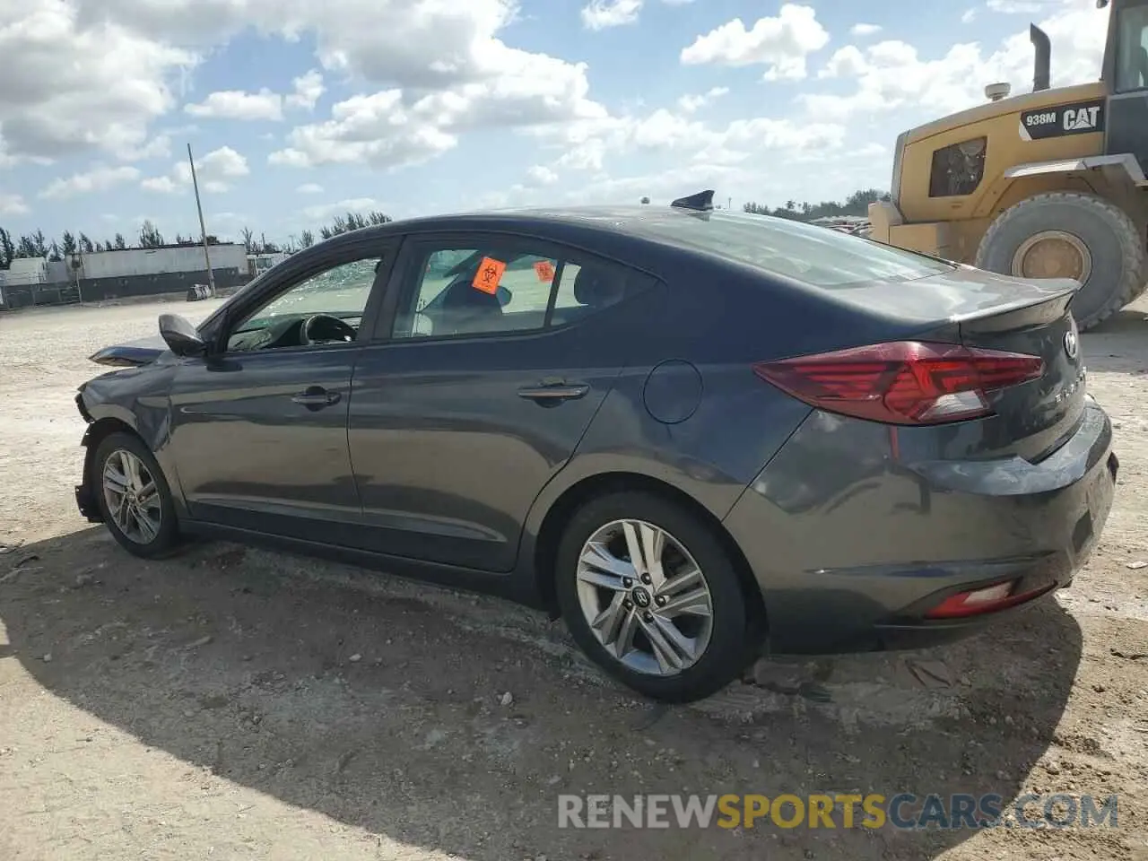 2 fotografías del automóvil dañado 5NPD84LFXLH621593 HYUNDAI ELANTRA 2020