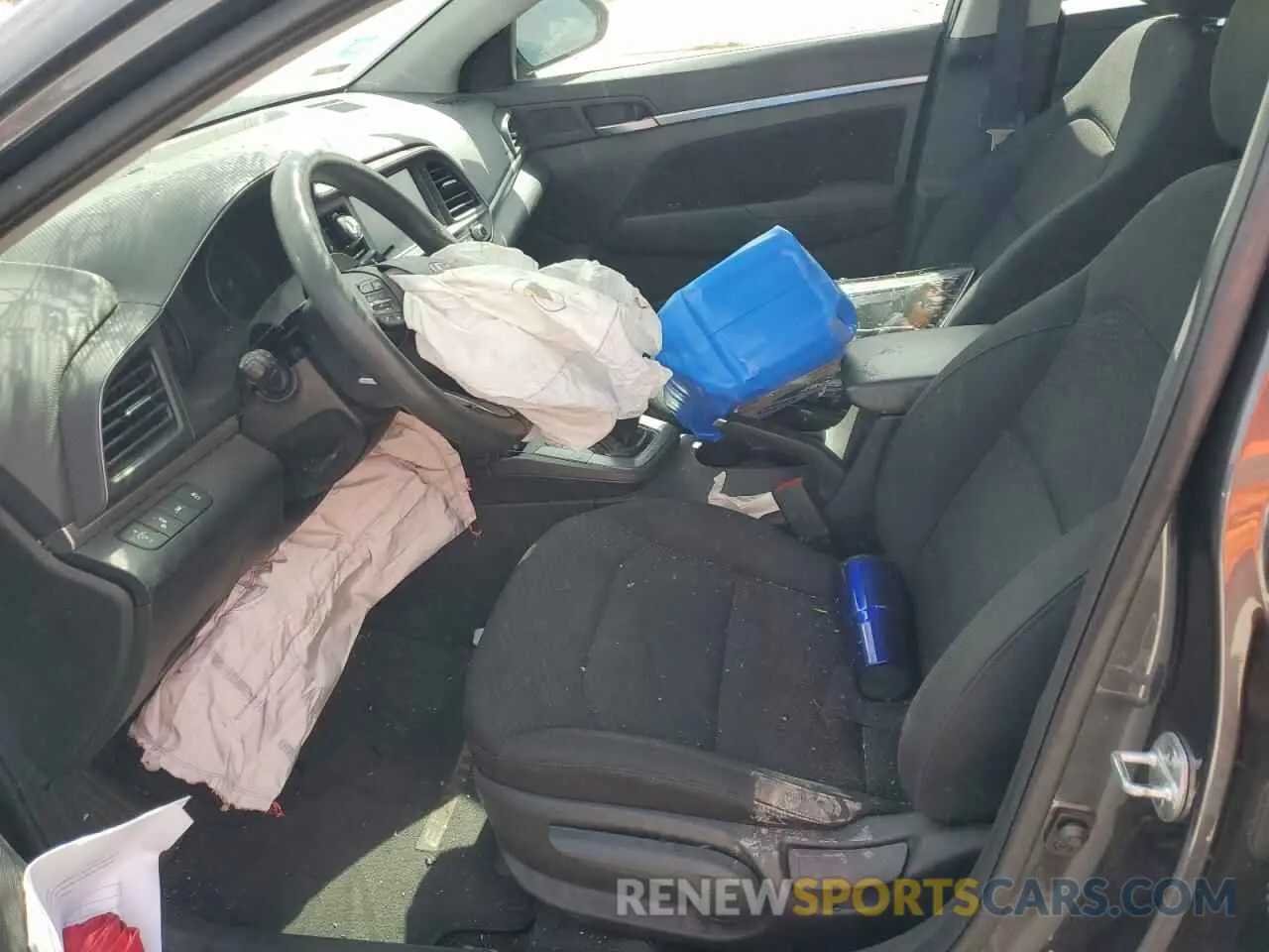 7 fotografías del automóvil dañado 5NPD84LFXLH621593 HYUNDAI ELANTRA 2020