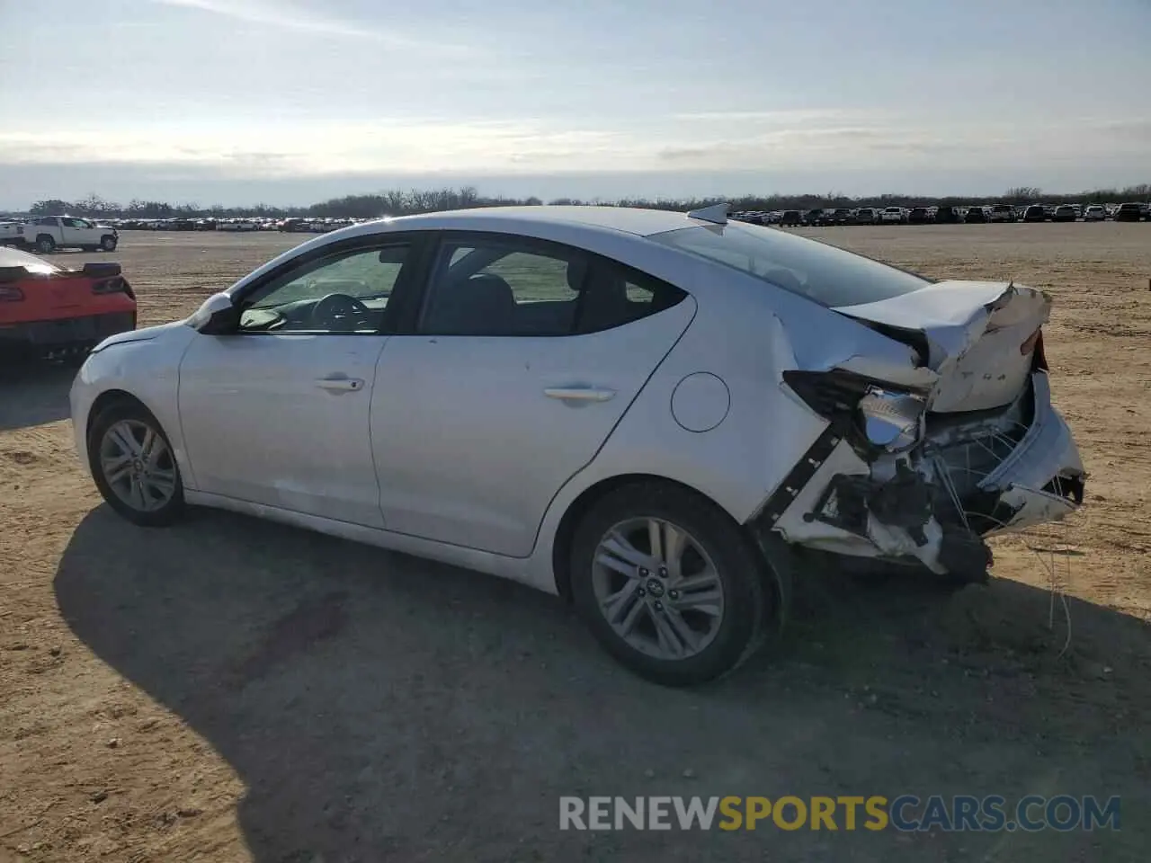 2 fotografías del automóvil dañado 5NPD84LFXLH629810 HYUNDAI ELANTRA 2020
