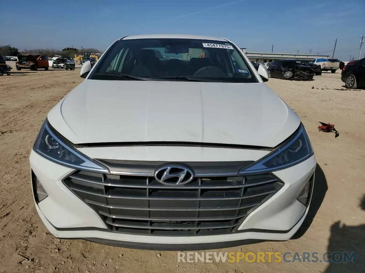 5 fotografías del automóvil dañado 5NPD84LFXLH629810 HYUNDAI ELANTRA 2020