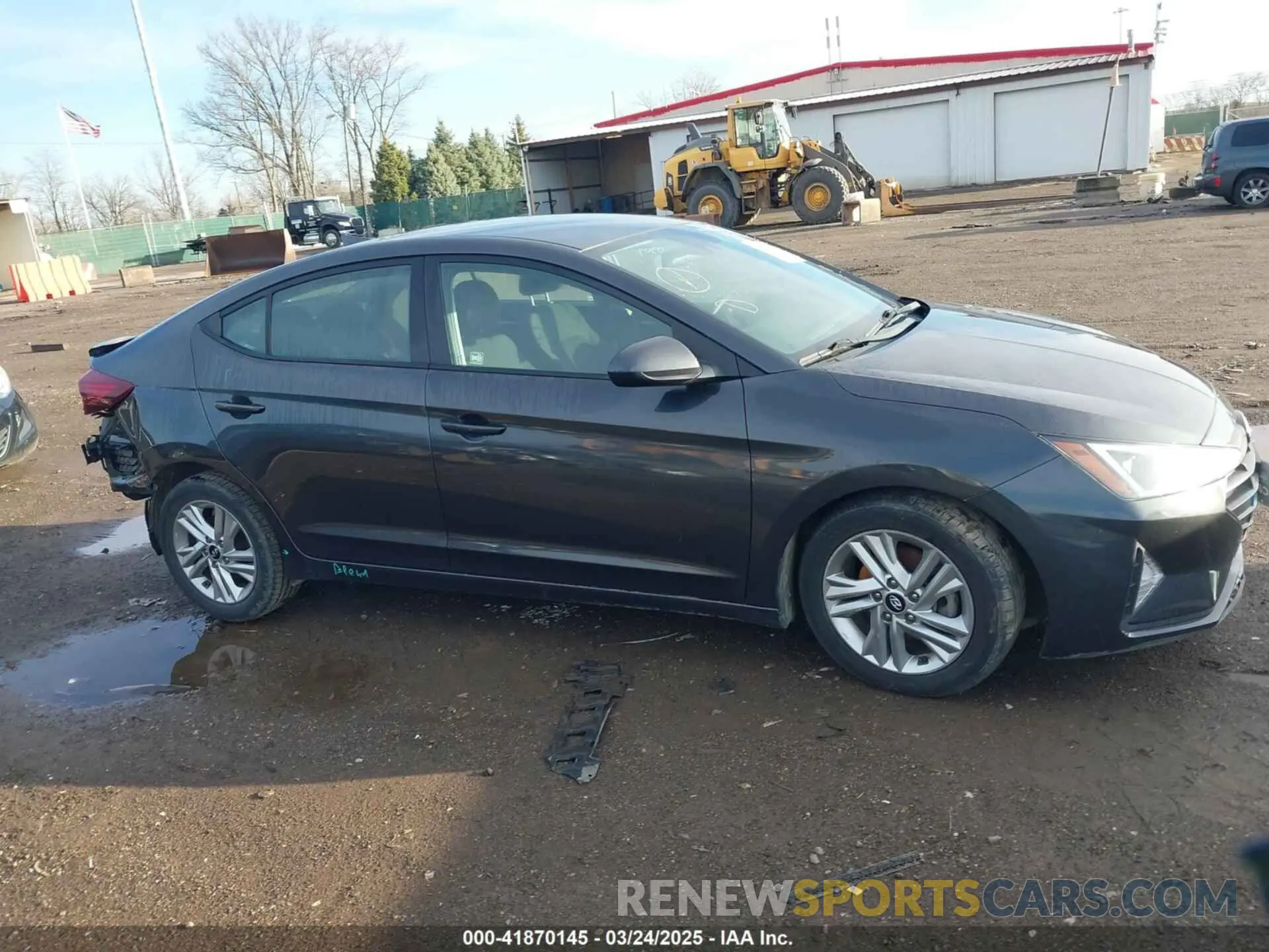 13 fotografías del automóvil dañado 5NPD84LFXLH630309 HYUNDAI ELANTRA 2020