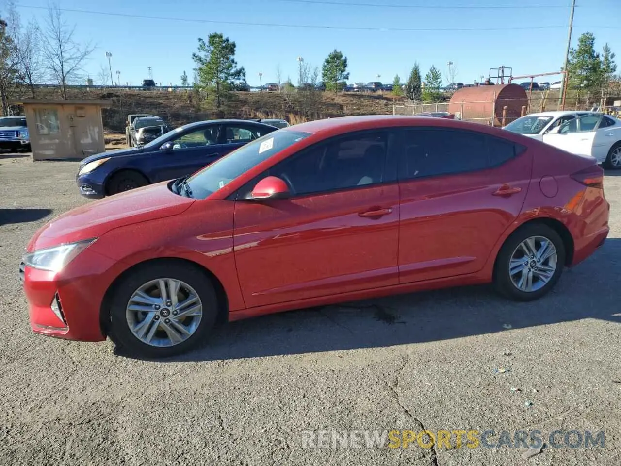 1 fotografías del automóvil dañado 5NPD84LFXLH631427 HYUNDAI ELANTRA 2020