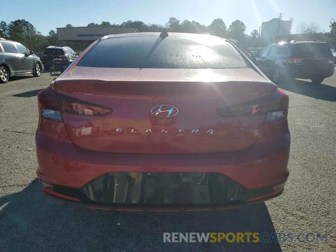 6 fotografías del automóvil dañado 5NPD84LFXLH631427 HYUNDAI ELANTRA 2020