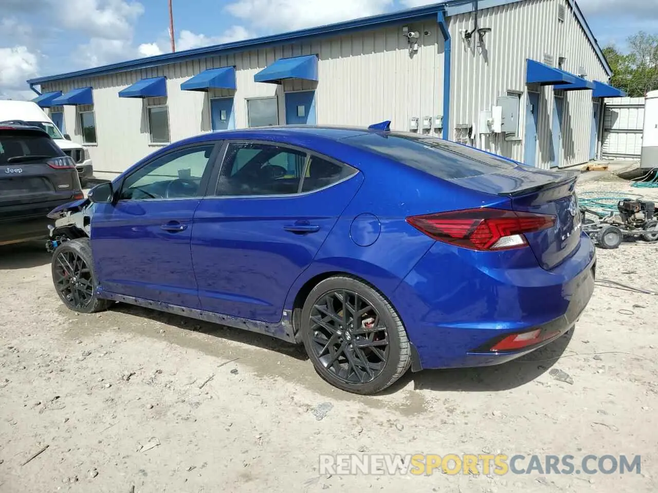 2 fotografías del automóvil dañado KMHD04LB0LU041212 HYUNDAI ELANTRA 2020