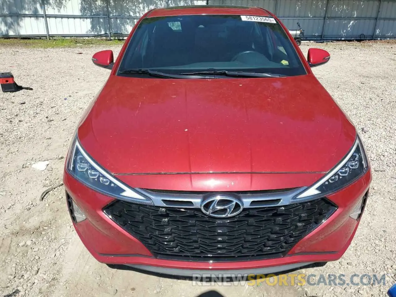 5 fotografías del automóvil dañado KMHD04LB5LU084640 HYUNDAI ELANTRA 2020