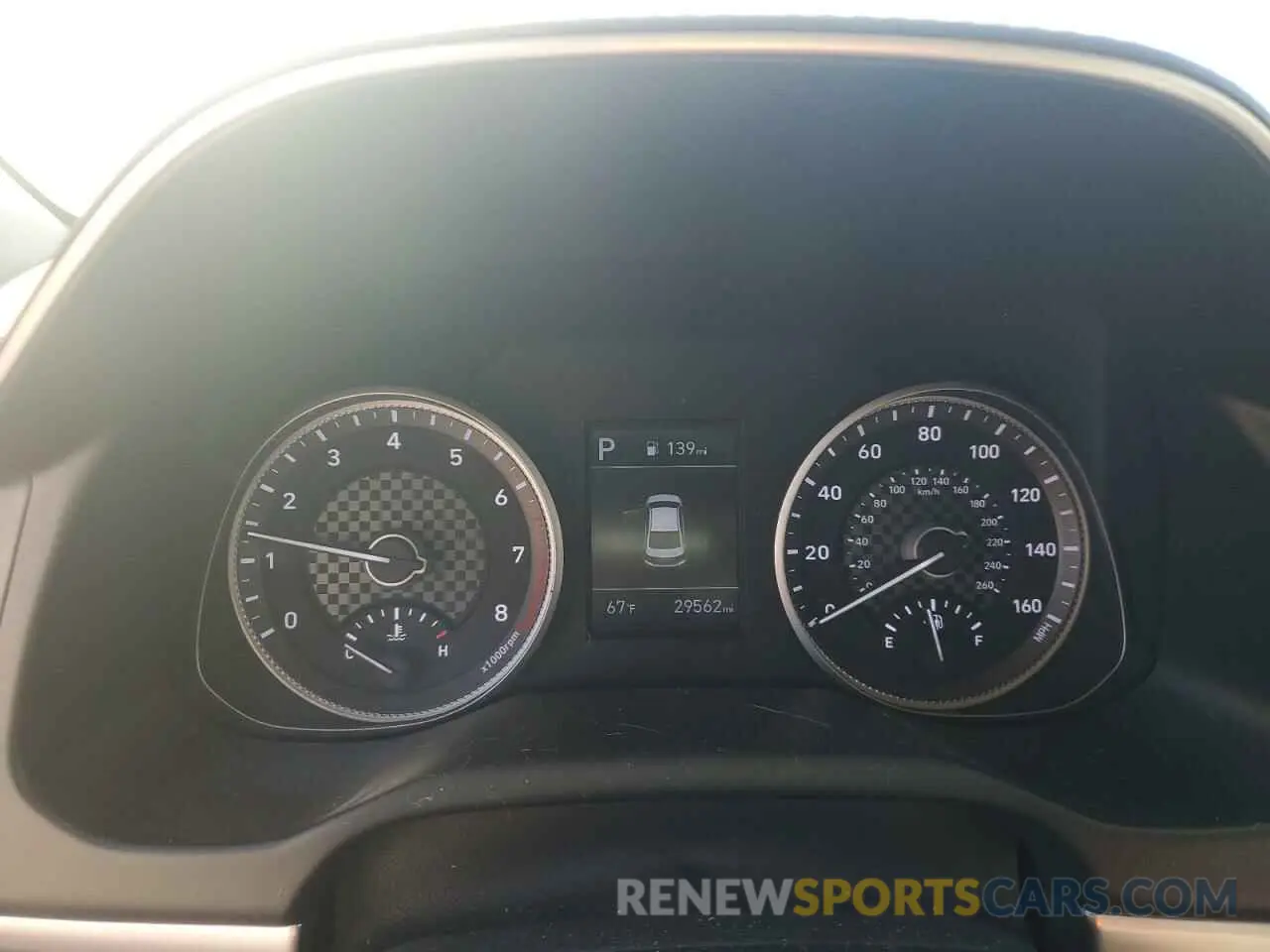 9 fotografías del automóvil dañado KMHD74LF0LU951571 HYUNDAI ELANTRA 2020