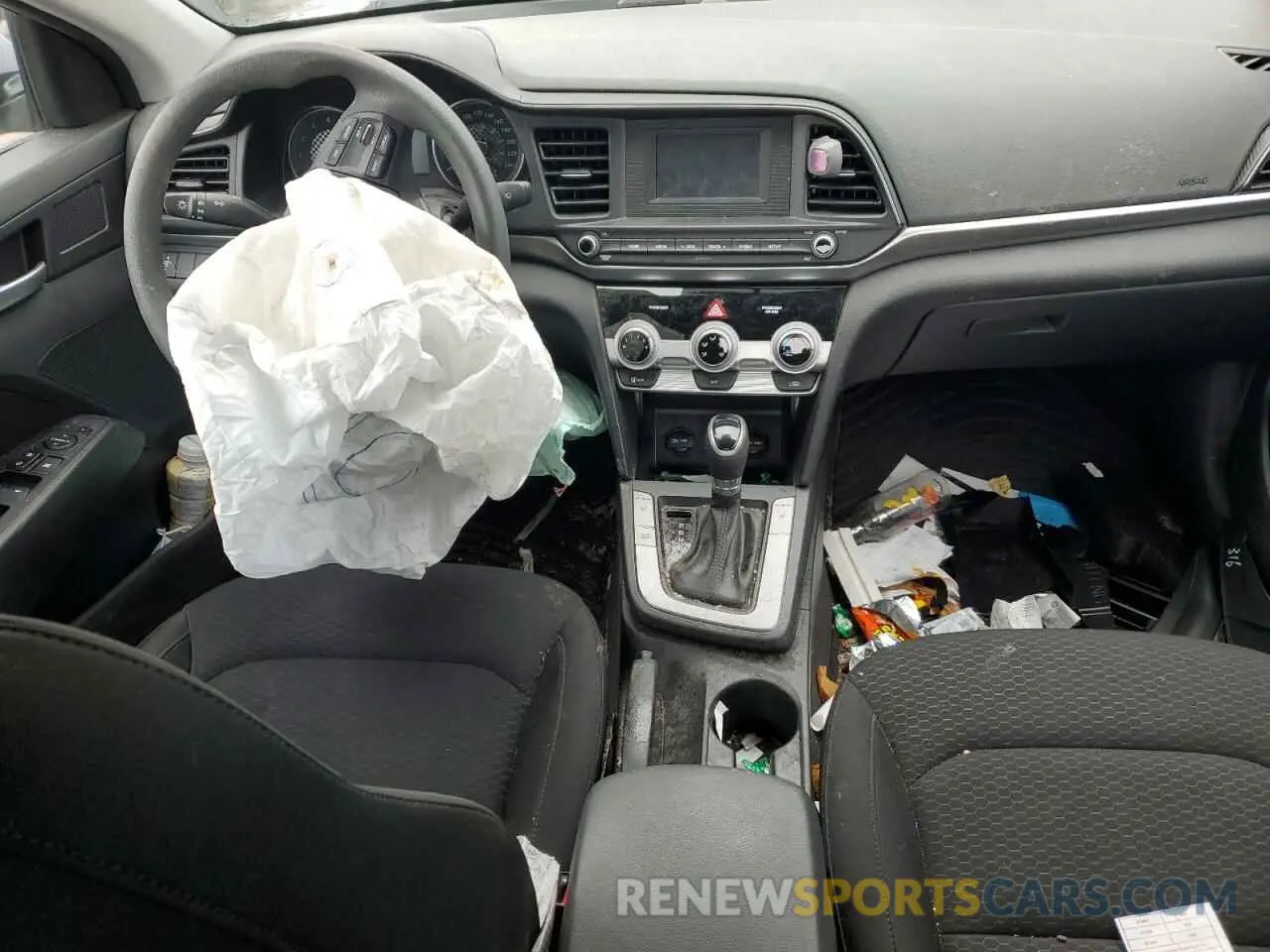 8 fotografías del automóvil dañado KMHD74LF1LU086030 HYUNDAI ELANTRA 2020