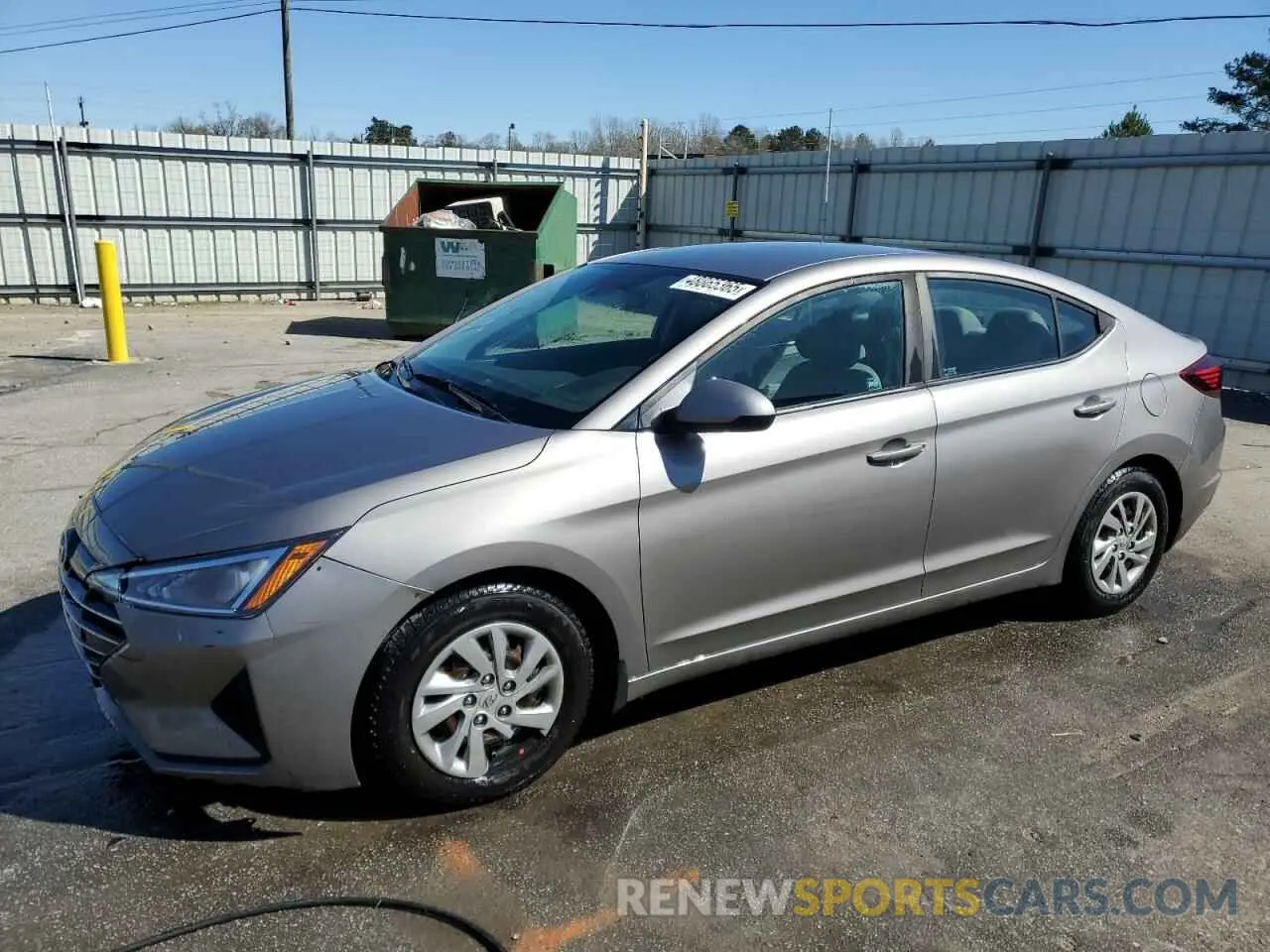 1 fotografías del automóvil dañado KMHD74LF1LU902654 HYUNDAI ELANTRA 2020