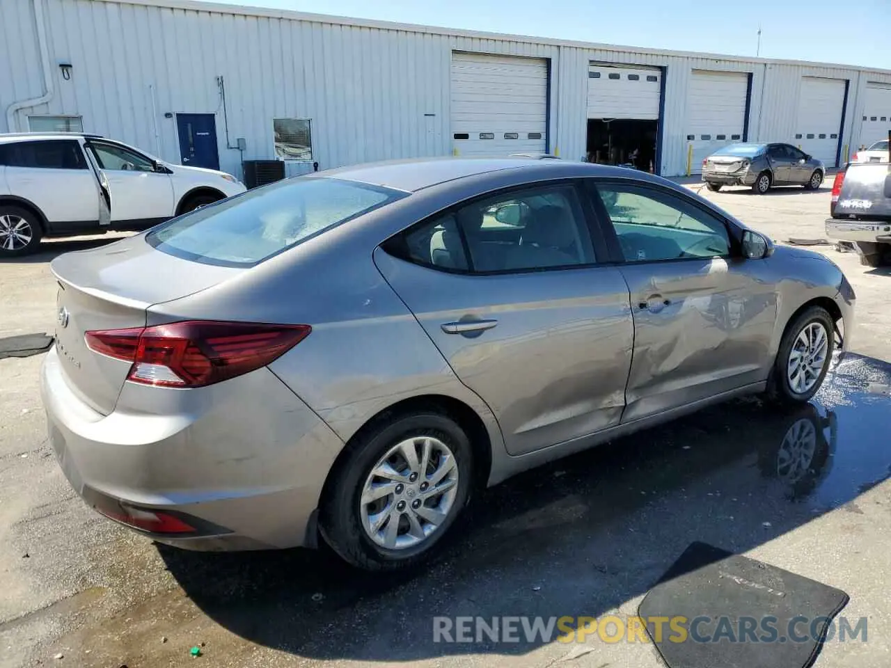 3 fotografías del automóvil dañado KMHD74LF1LU902654 HYUNDAI ELANTRA 2020