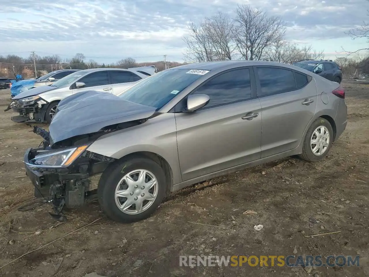 1 fotografías del automóvil dañado KMHD74LF1LU939848 HYUNDAI ELANTRA 2020