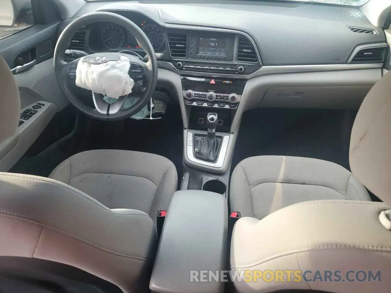 8 fotografías del automóvil dañado KMHD74LF1LU939848 HYUNDAI ELANTRA 2020
