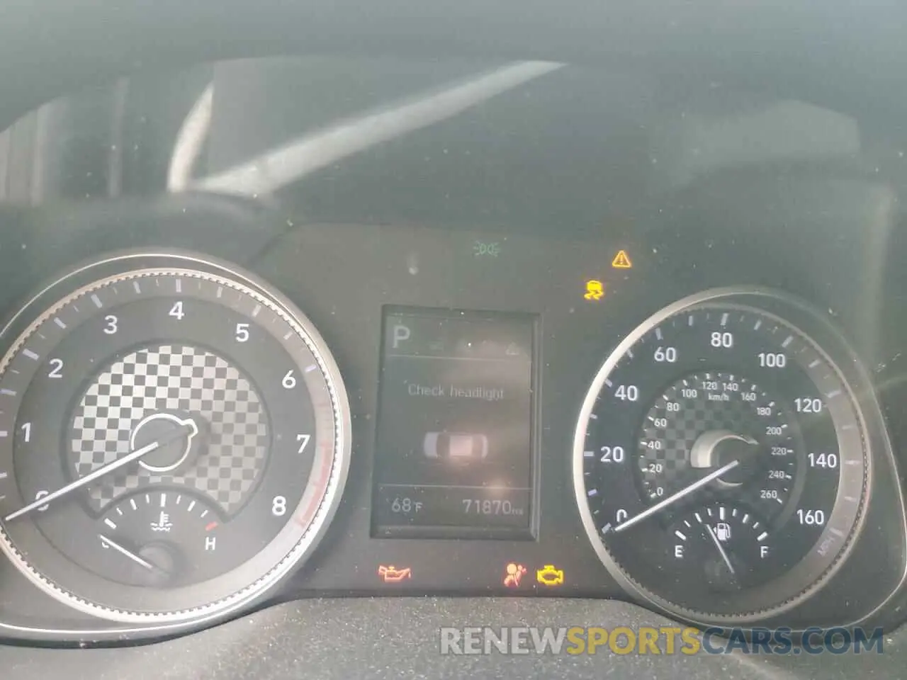 9 fotografías del automóvil dañado KMHD74LF1LU939848 HYUNDAI ELANTRA 2020