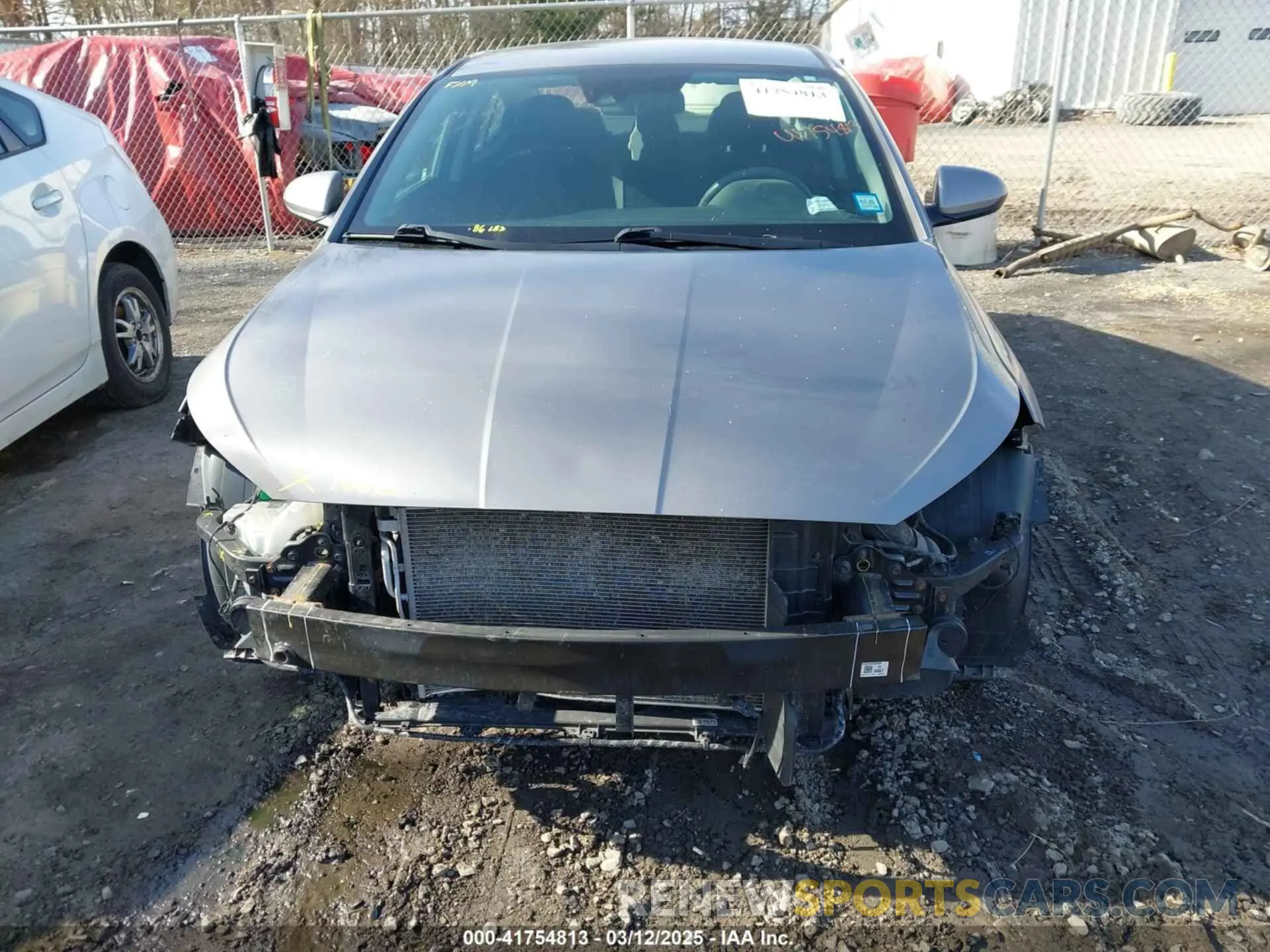 6 fotografías del automóvil dañado KMHD74LF1LU984434 HYUNDAI ELANTRA 2020