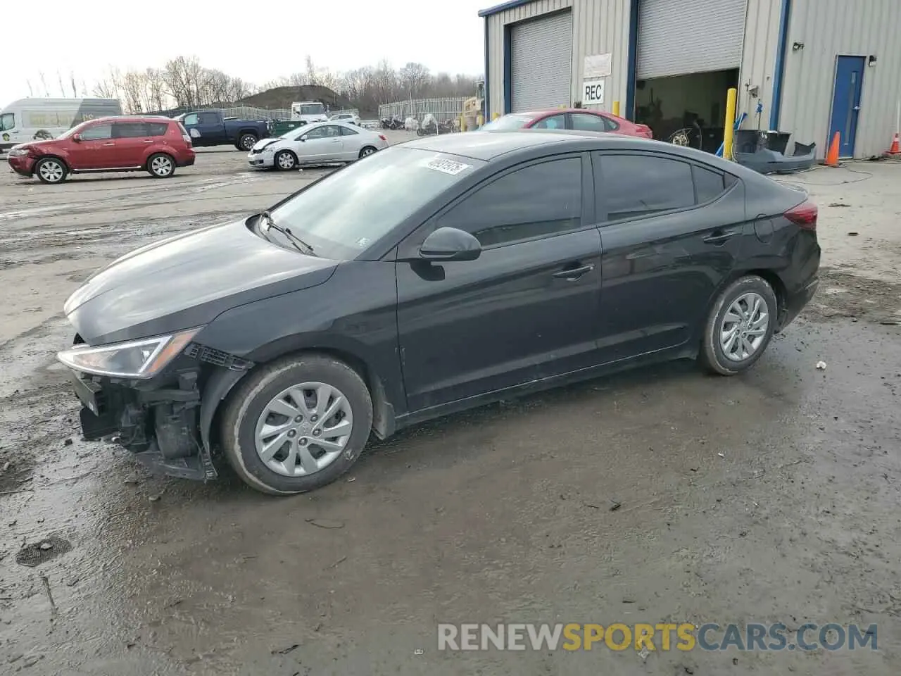 1 fotografías del automóvil dañado KMHD74LF3LU020661 HYUNDAI ELANTRA 2020