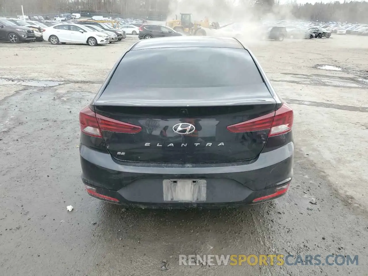 6 fotografías del automóvil dañado KMHD74LF3LU020661 HYUNDAI ELANTRA 2020