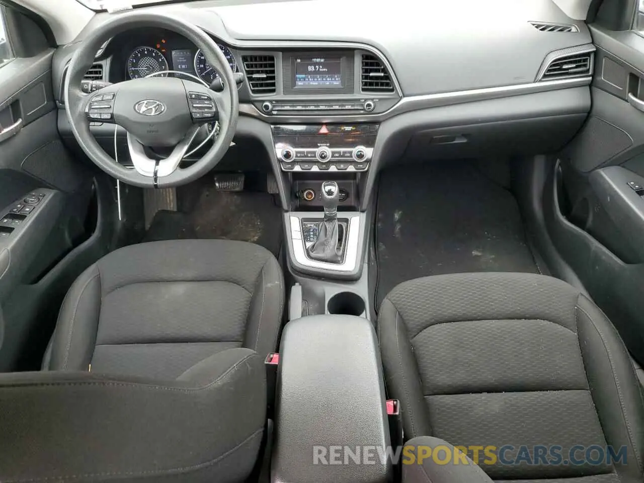 8 fotografías del automóvil dañado KMHD74LF3LU897117 HYUNDAI ELANTRA 2020