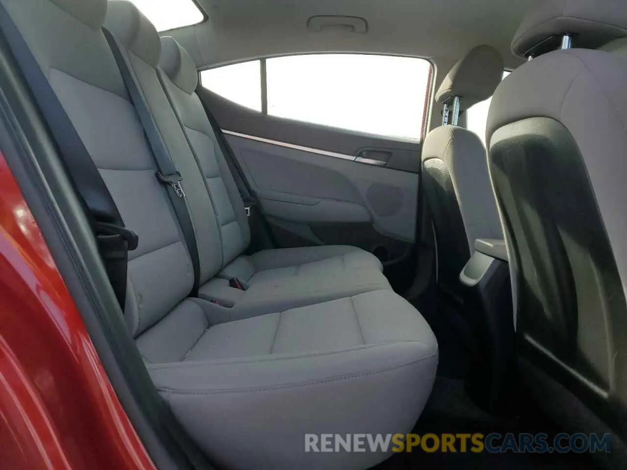 10 fotografías del automóvil dañado KMHD74LF3LU925191 HYUNDAI ELANTRA 2020