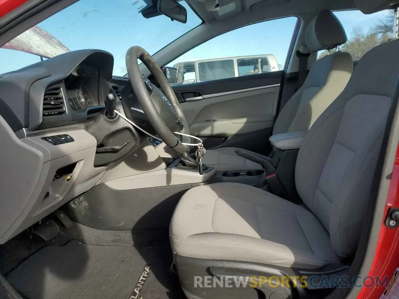 7 fotografías del automóvil dañado KMHD74LF3LU925191 HYUNDAI ELANTRA 2020