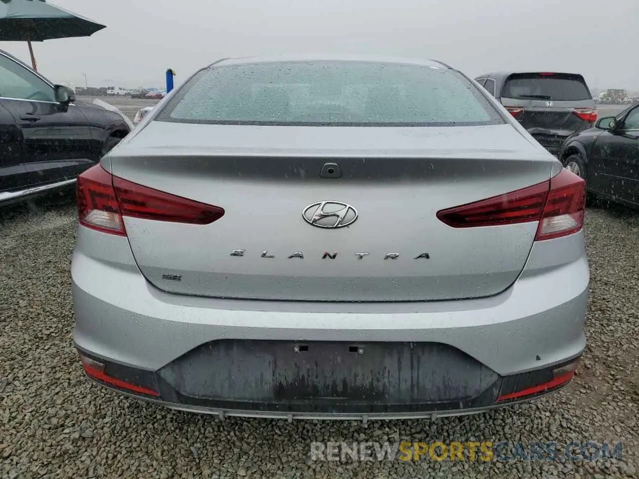 6 fotografías del automóvil dañado KMHD74LF4LU928438 HYUNDAI ELANTRA 2020