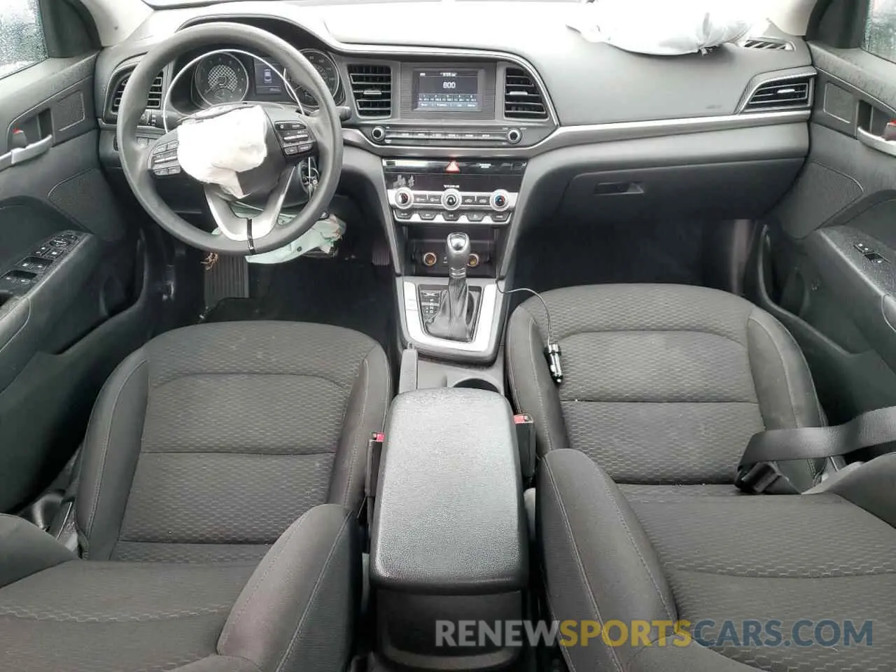 8 fotografías del automóvil dañado KMHD74LF4LU928438 HYUNDAI ELANTRA 2020