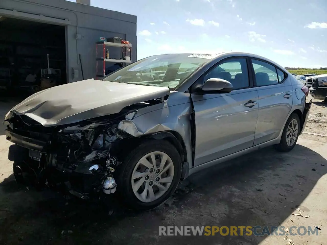 1 fotografías del automóvil dañado KMHD74LF5LU926939 HYUNDAI ELANTRA 2020