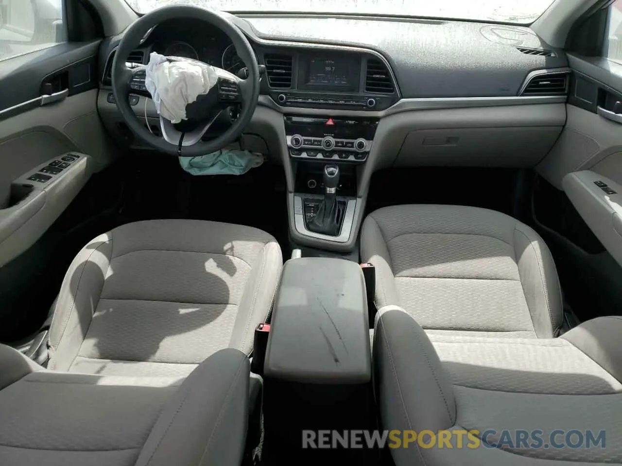 8 fotografías del automóvil dañado KMHD74LF5LU926939 HYUNDAI ELANTRA 2020