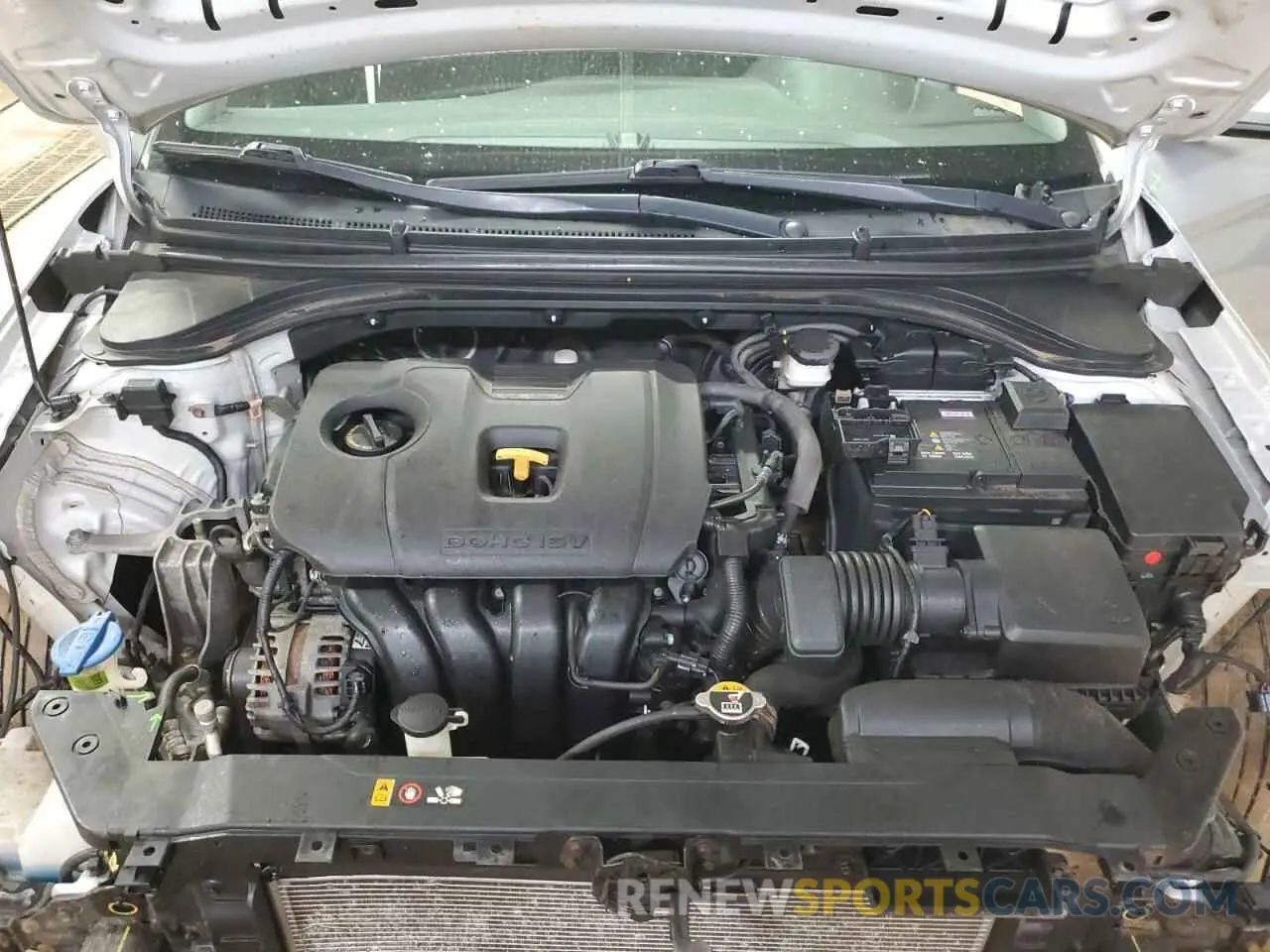 11 fotografías del automóvil dañado KMHD74LF5LU950741 HYUNDAI ELANTRA 2020