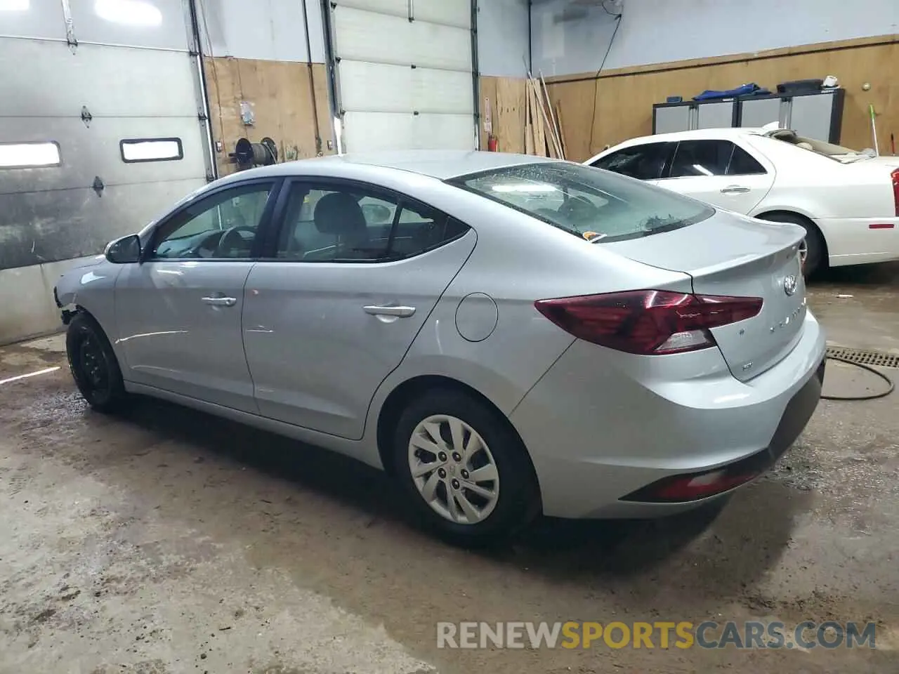 2 fotografías del automóvil dañado KMHD74LF5LU950741 HYUNDAI ELANTRA 2020