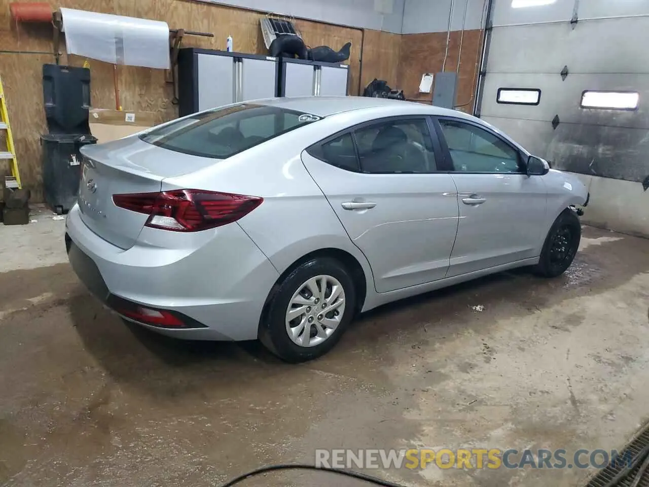 3 fotografías del automóvil dañado KMHD74LF5LU950741 HYUNDAI ELANTRA 2020