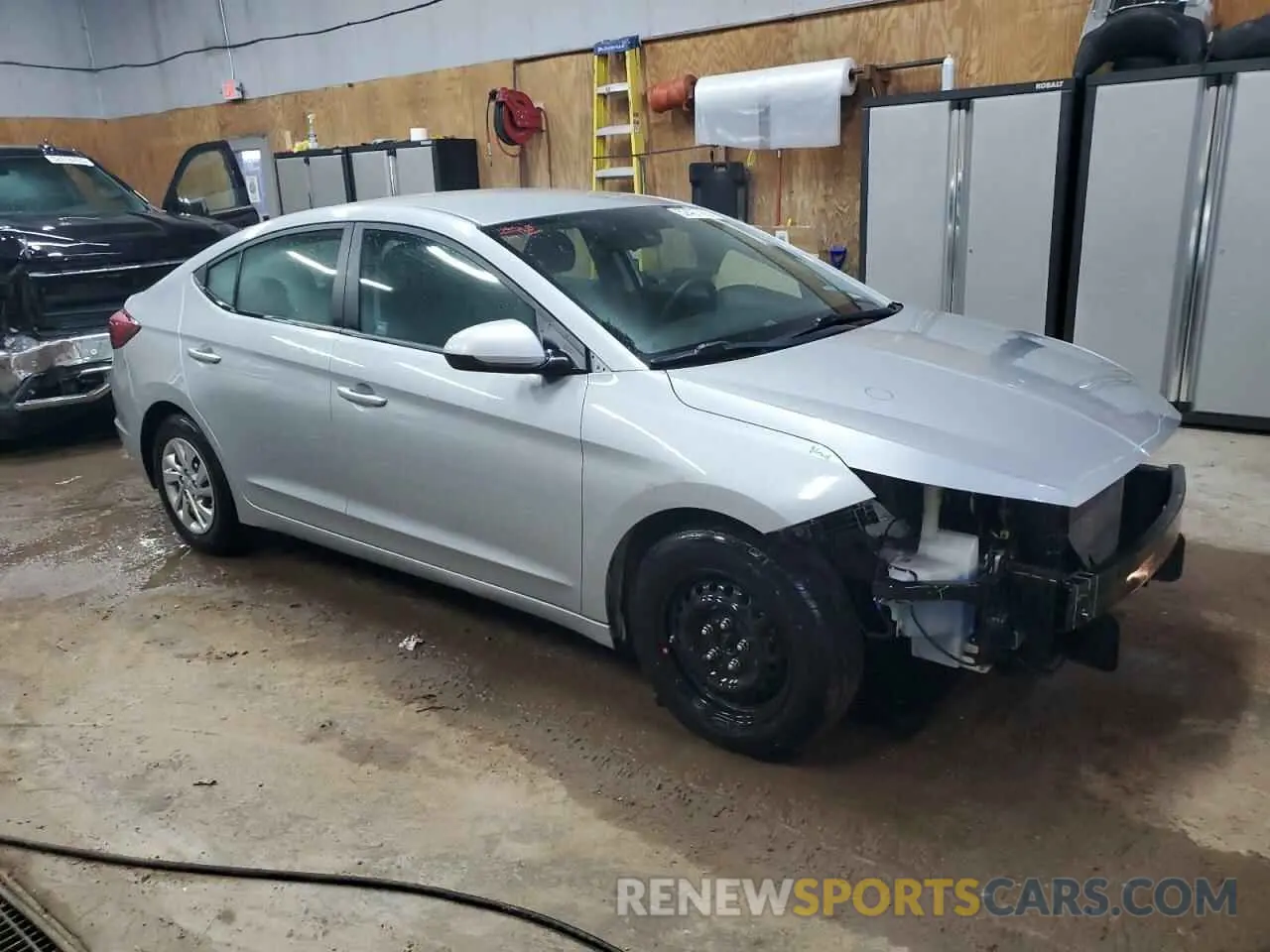 4 fotografías del automóvil dañado KMHD74LF5LU950741 HYUNDAI ELANTRA 2020