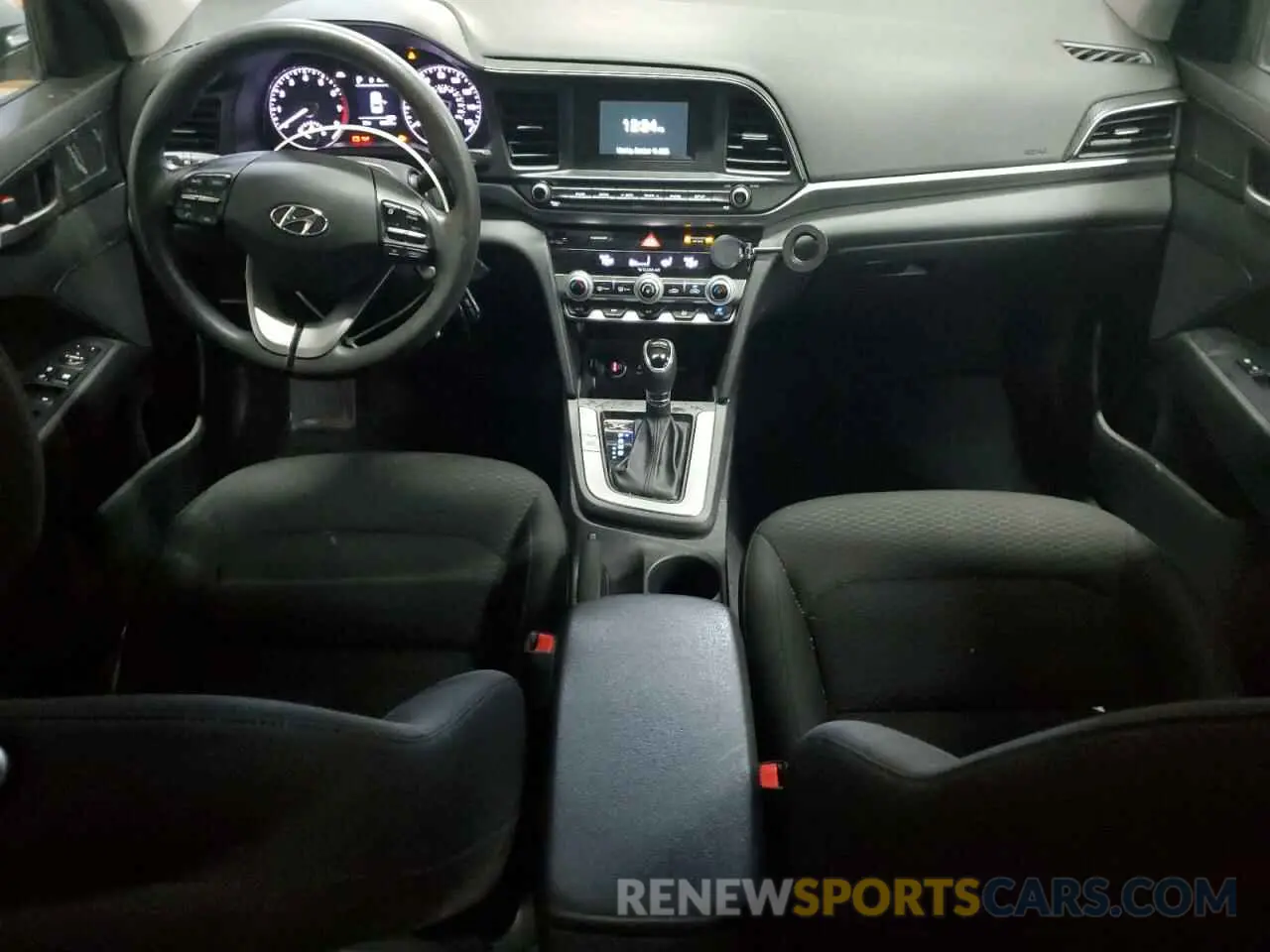 8 fotografías del automóvil dañado KMHD74LF5LU950741 HYUNDAI ELANTRA 2020