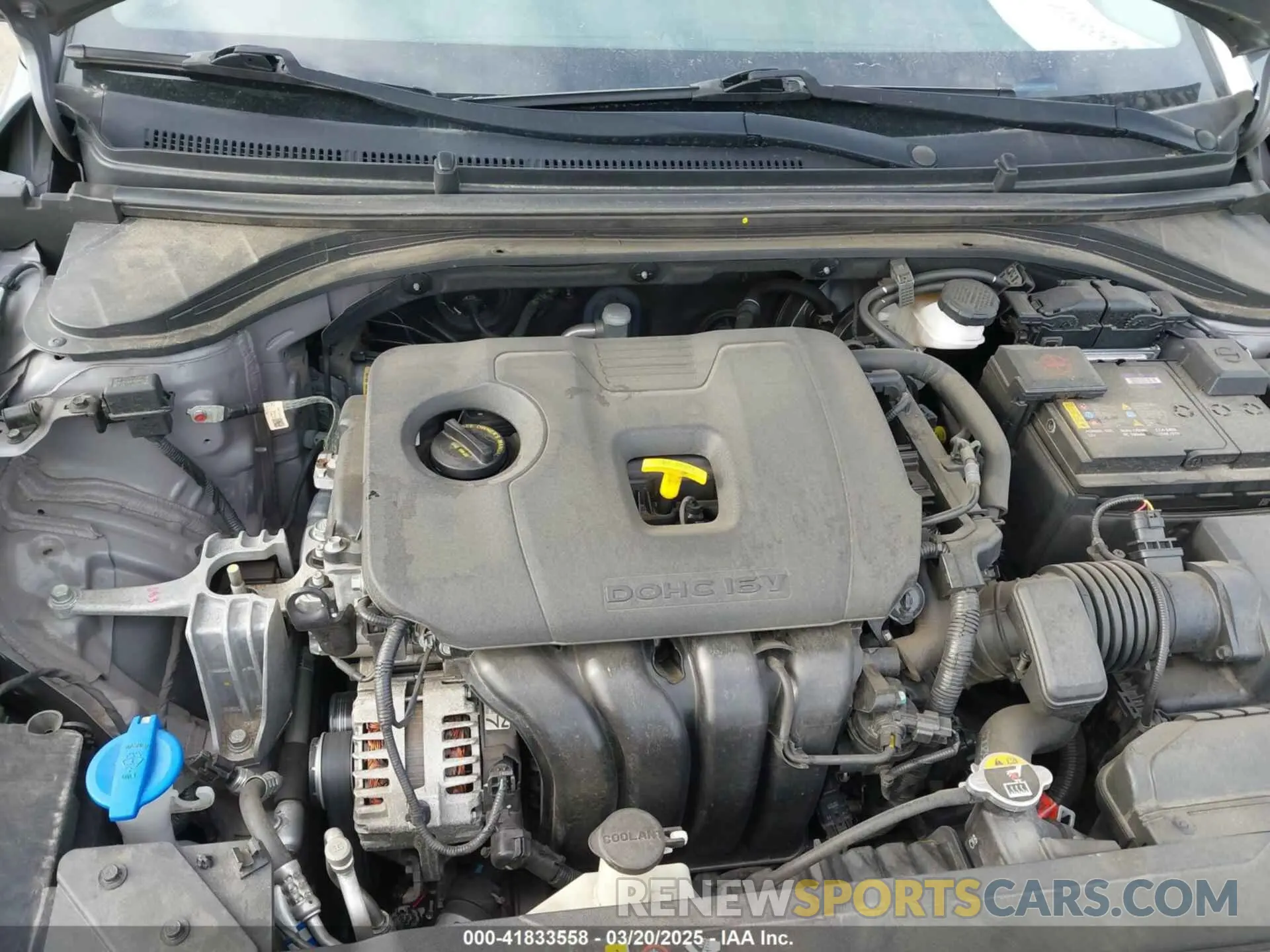 10 fotografías del automóvil dañado KMHD74LF6LU995588 HYUNDAI ELANTRA 2020