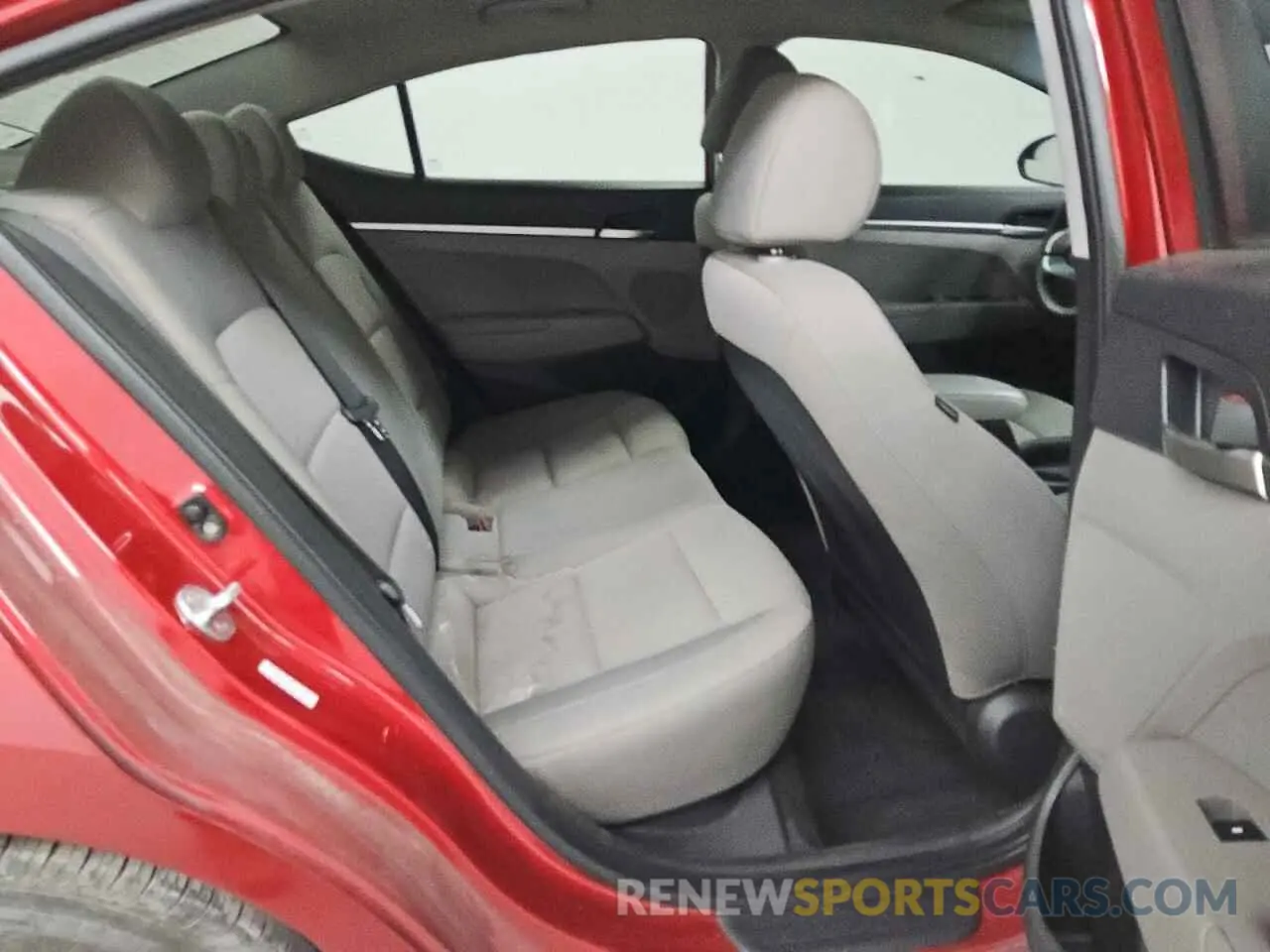 10 fotografías del automóvil dañado KMHD74LF7LU013552 HYUNDAI ELANTRA 2020