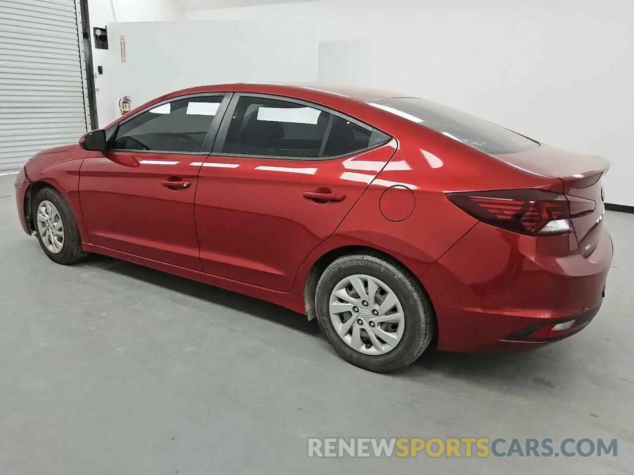 2 fotografías del automóvil dañado KMHD74LF7LU013552 HYUNDAI ELANTRA 2020