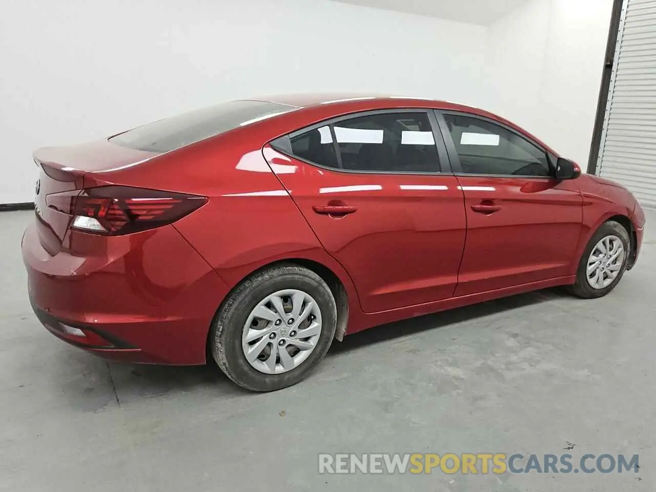 3 fotografías del automóvil dañado KMHD74LF7LU013552 HYUNDAI ELANTRA 2020