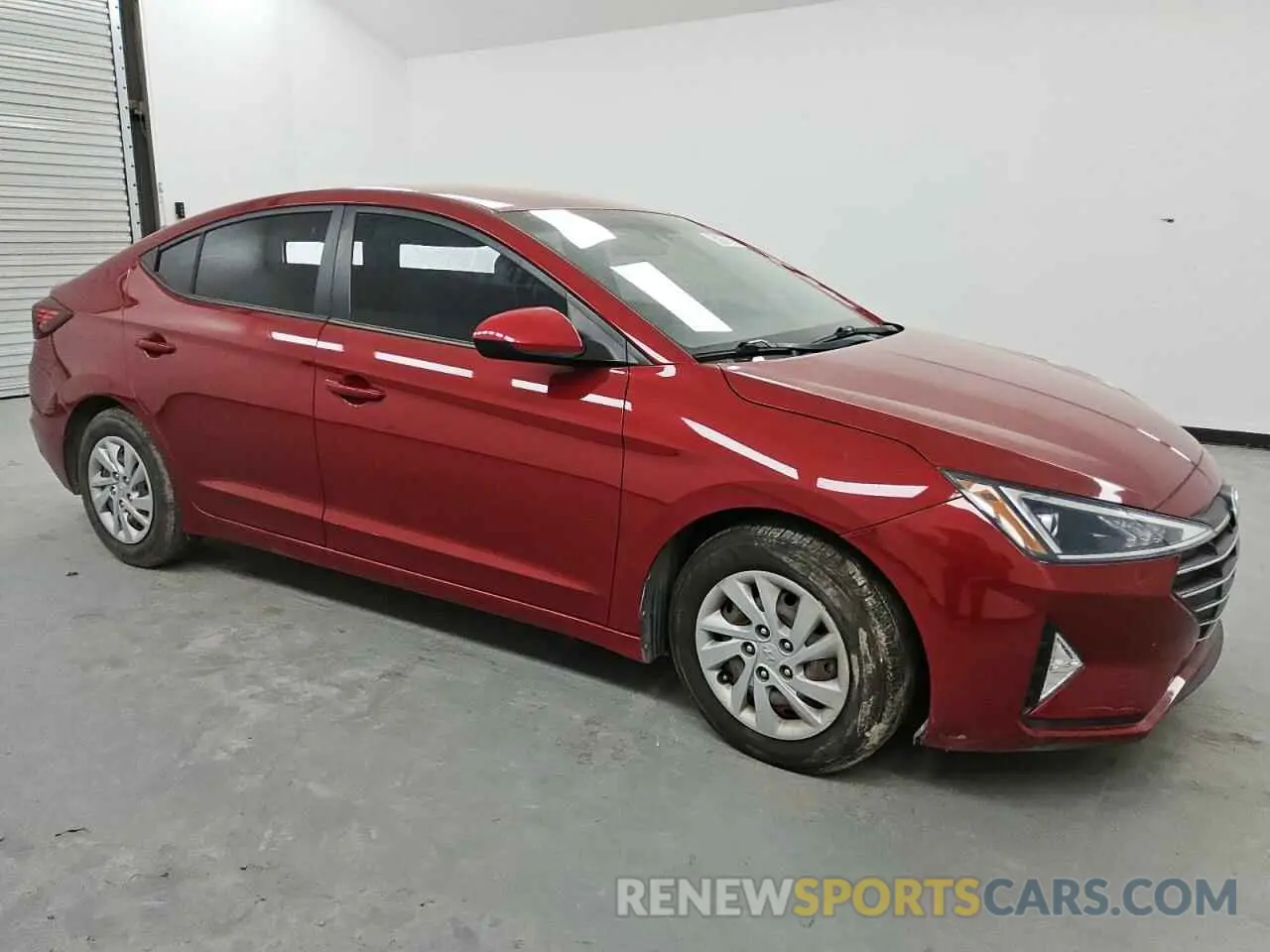 4 fotografías del automóvil dañado KMHD74LF7LU013552 HYUNDAI ELANTRA 2020