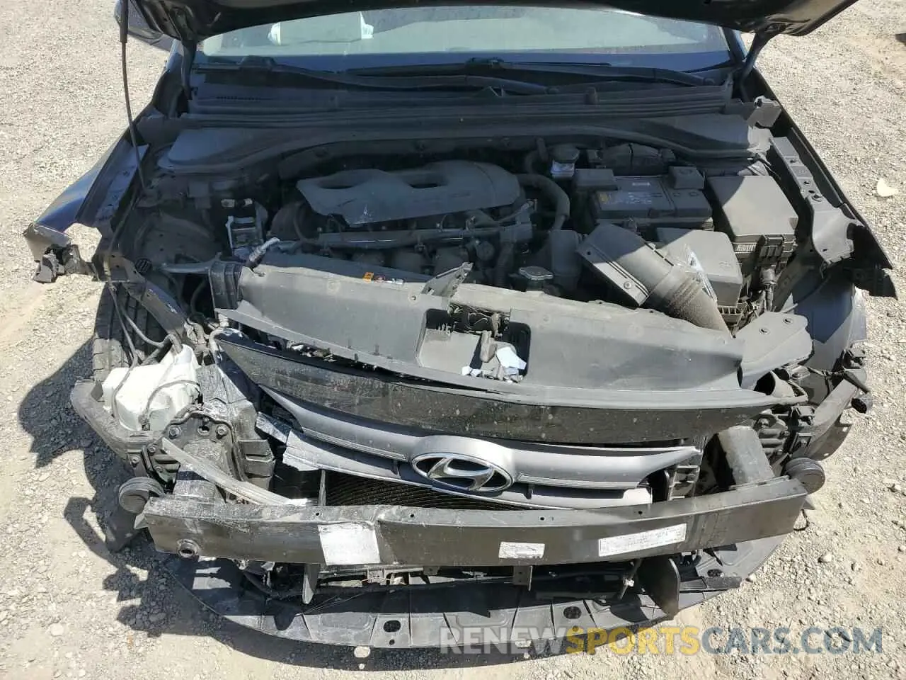 11 fotografías del automóvil dañado KMHD74LF7LU063044 HYUNDAI ELANTRA 2020