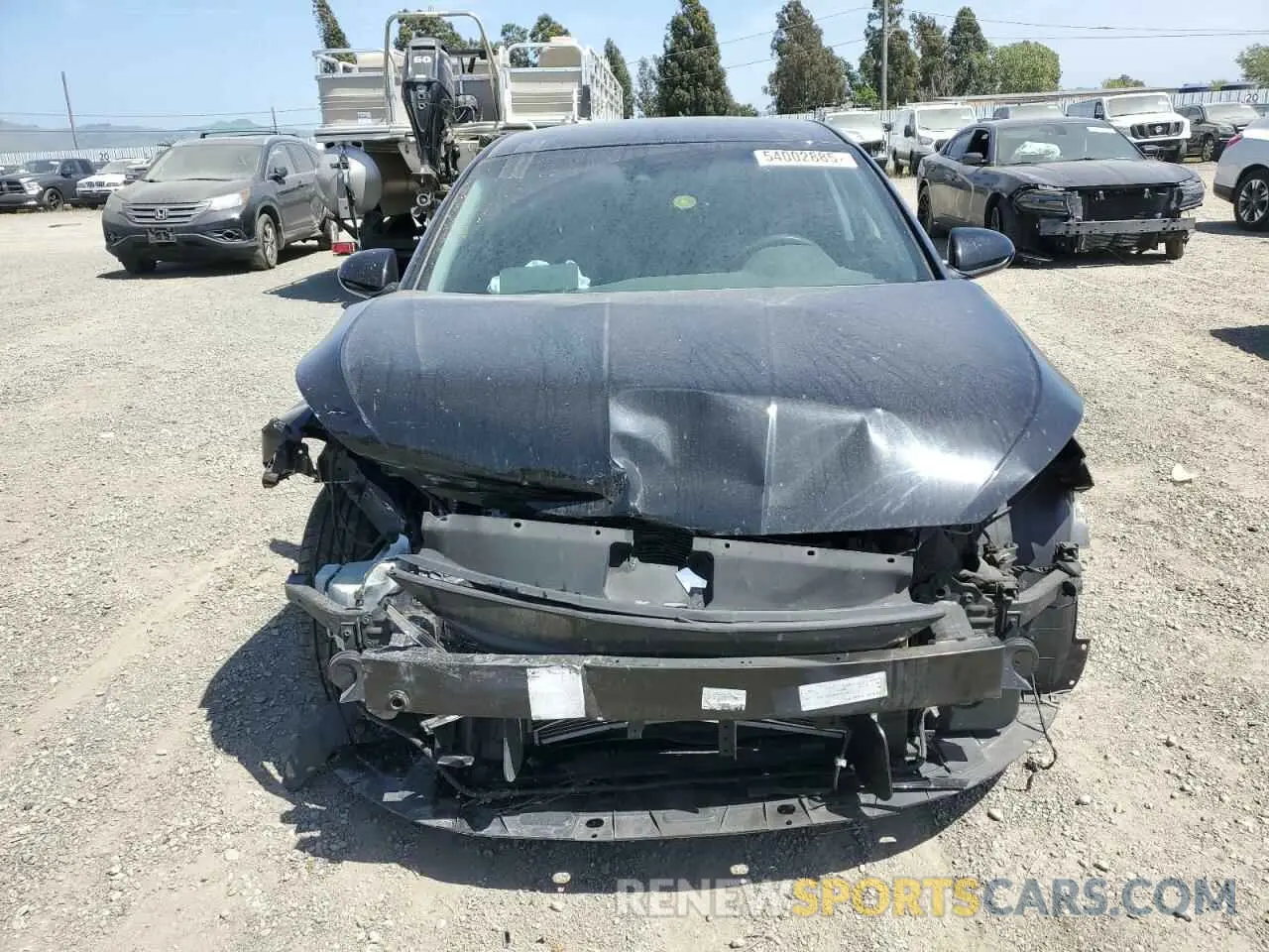 5 fotografías del automóvil dañado KMHD74LF7LU063044 HYUNDAI ELANTRA 2020