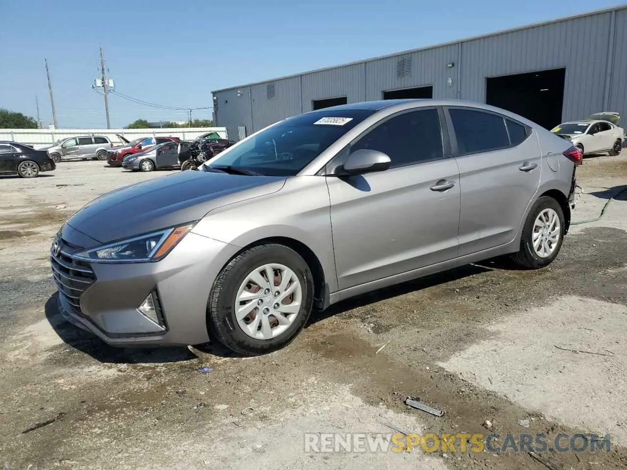 1 fotografías del automóvil dañado KMHD74LF7LU105423 HYUNDAI ELANTRA 2020