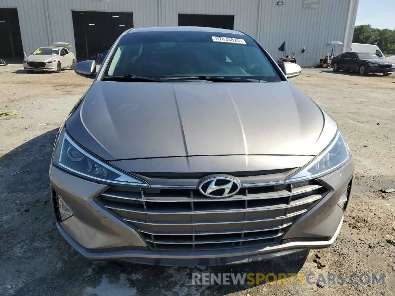 5 fotografías del automóvil dañado KMHD74LF7LU105423 HYUNDAI ELANTRA 2020