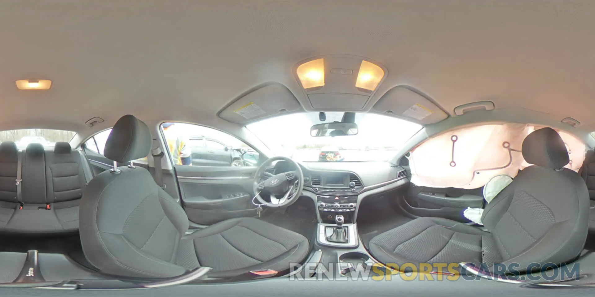 12 fotografías del automóvil dañado KMHD74LF7LU942253 HYUNDAI ELANTRA 2020