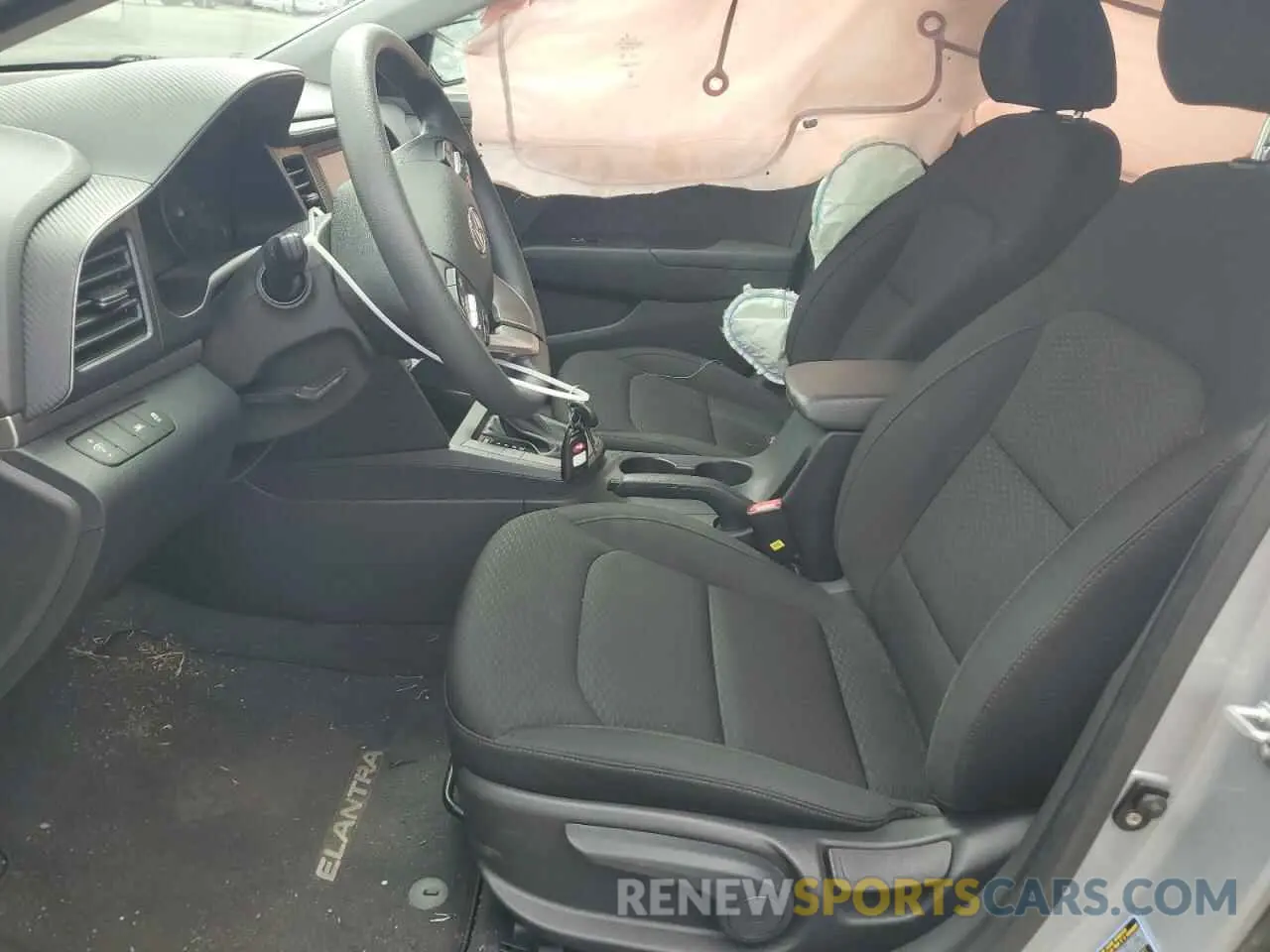 7 fotografías del automóvil dañado KMHD74LF7LU942253 HYUNDAI ELANTRA 2020