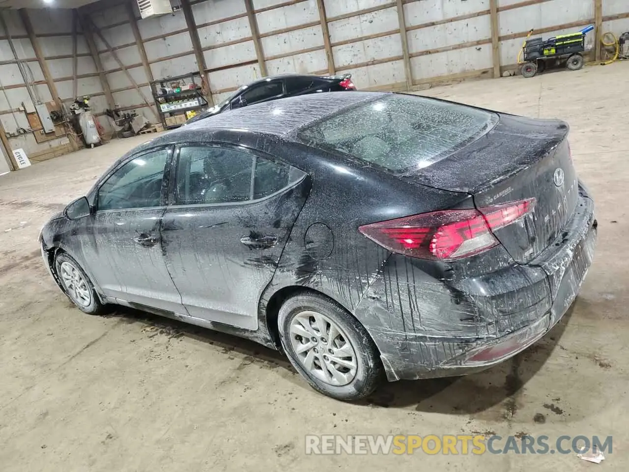 2 fotografías del automóvil dañado KMHD74LF8LU956050 HYUNDAI ELANTRA 2020